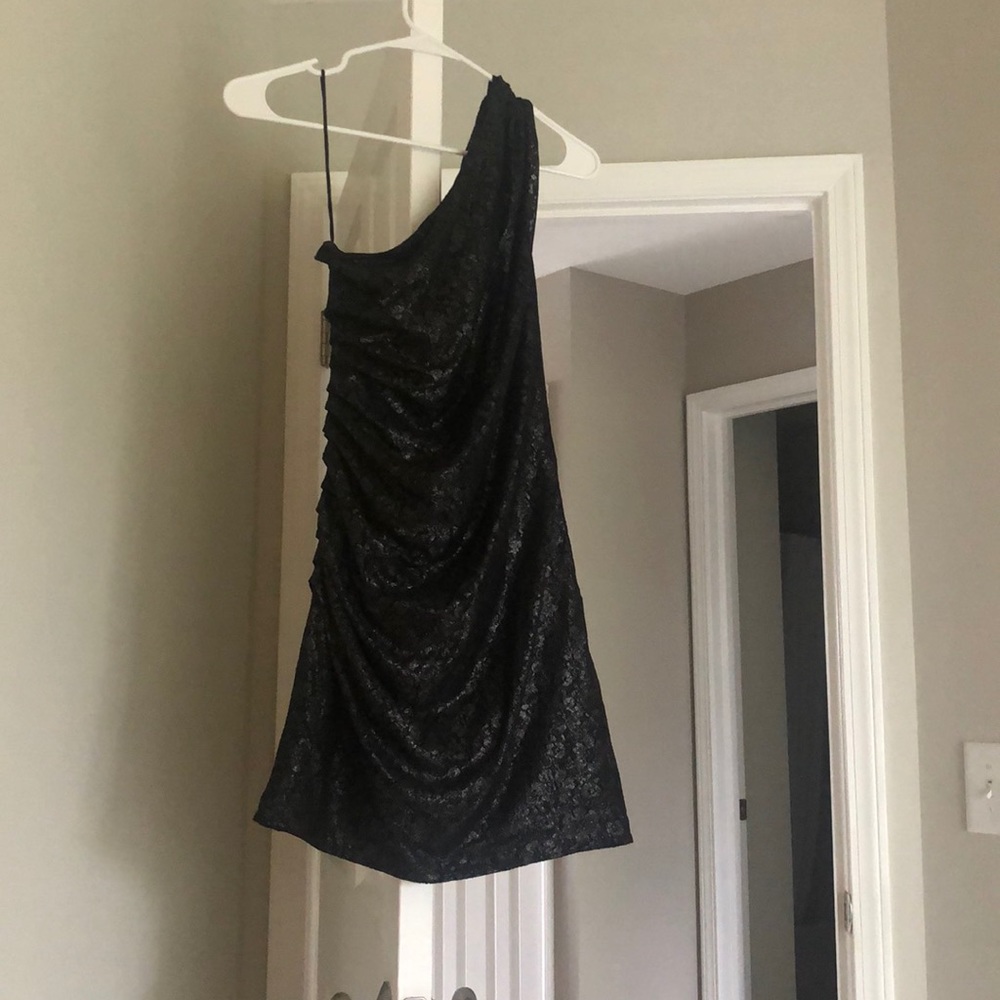 Size 4 metallic party dress from express!